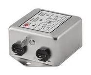 LINE FILTER, 1-PHASE, 3A, 250V, QC