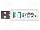 Compiler; Basic; AVR; USB key,DVD disc MIKROE
