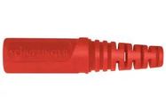 COUPLER, BANANA, JACK, 32A, RED, SOLDER