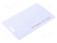 RFiD Card; 125kHz; white MIKROE