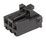 CONNECTOR HOUSING, RCPT, 3POS, 3.96MM