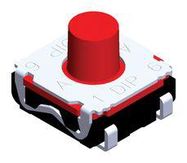 TACTILE SWITCH, 0.05A, 32VDC, ILLUM, SMD