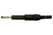 CONN, 4MM BANANA PLUG , 10A, BLACK