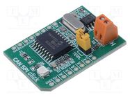 Click board; prototype board; Comp: SN65HVD230; converter; 3.3VDC MIKROE