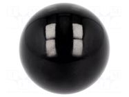 Ball knob; Ø: 40mm; Int.thread: M10; 15mm; duroplast PF ELESA+GANTER