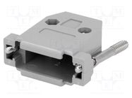 Enclosure: for D-Sub connectors; D-Sub 15pin,D-Sub HD 26pin CONNFLY
