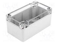 Enclosure: multipurpose; X: 65mm; Y: 115mm; Z: 55mm; polycarbonate GAINTA