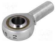 Ball joint; 22mm; M22; 1.5; right hand thread,outside ELESA+GANTER