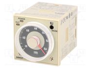 Timer; 0,05s÷300h; DPDT; 250VAC/5A; Usup: 100÷240VAC; 100÷125VDC OMRON