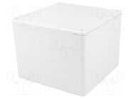 Enclosure: multipurpose; X: 120mm; Y: 120mm; Z: 94mm; 1591; ABS; grey HAMMOND