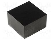 Enclosure: designed for potting; X: 50mm; Y: 50mm; Z: 30mm; ABS HAMMOND