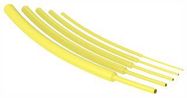 HEAT-SHRINK TUBING, 2:1, YELLOW, 12.7MM