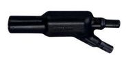 HEAT SHRINK BOOT, Y TRANS, 13.2MM, BLK