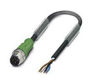 SENSOR CORD, 4P M12 PLUG-FREE END, 10M