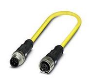 SENSOR CORD, 4P M12 PLUG-M12 RCPT, 500MM