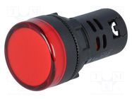 Control lamp; 22mm; L22; -20÷60°C; Illumin: LED; 230V; Ø22.5mm; IP65 AUSPICIOUS