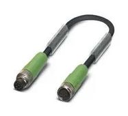 SENSOR CORD, 8P M8 PLUG-M8 RCPT, 1.5M