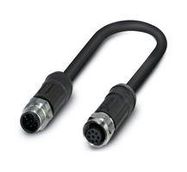 SENSOR CORD, 8P M12 PLUG-M12 RCPT, 5M