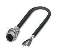 SENSOR CORD, 5P M12 RCPT-FREE END, 2M