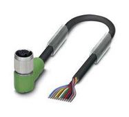 SENSOR CORD, 12P M12 R/A RCPT-FREE END