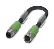 SENSOR CORD, 17P M12 PLUG-M12 RCPT, 10M