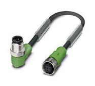 SENSOR CORD, 3P M12 R/A PLUG-M12 RCPT