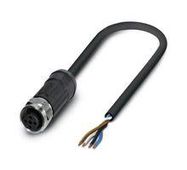 SENSOR CORD, 4P M12 RCPT-FREE END, 2M