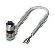 SENSOR CORD, 4P M12 RCPT-FREE END, 5M