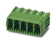 TERMINAL BLOCK, HEADER, R/A, 10WAY, TH