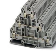 DIN RAIL TERMINAL BLOCK, 6WAY, 8AWG