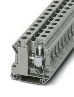 DIN RAIL TERMINAL BLOCK, 2WAY, 4AWG