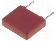 Capacitor: polyester; 47nF; 160VAC; 250VDC; 7.5mm; ±20%; 3x8.5x10mm WIMA