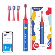 Sonic toothbrush for kids with app and tip set Bitvae BVK7S (blue), Bitvae