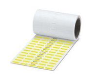 LABEL, POLYESTER, YELLOW, 5MM X 16.5MM