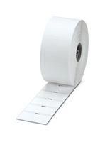 LABEL, POLYESTER, WHITE, 31.8MM X 69.8MM