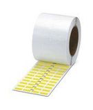 LABEL, POLYAMIDE, YELLOW, 8MM X 20MM