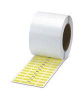 LABEL, POLYAMIDE, YELLOW, 8MM X 20MM