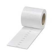 LABEL, POLYESTER, WHITE, 4MM X 15MM