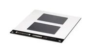 LABEL, ALUMINIUM, BLACK, 60MM X 100MM