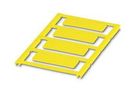 LABEL, POLYAMIDE, YELLOW, 15MM X 49MM