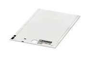 LABEL, PVC, WHITE, 140MM X 104MM