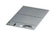 LABEL, PVC, SILVER, 60MM X 100MM