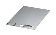 LABEL, PVC, SILVER, 135MM X 104MM