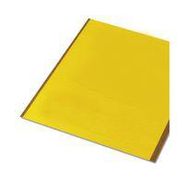 LABEL, POLYESTER FOIL, YELLOW, 9 X 15MM