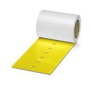 LABEL, POLYESTER, YELLOW, 17MM X 103MM