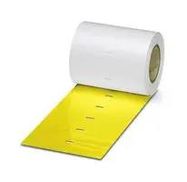 LABEL, POLYESTER, YELLOW, 23MM X 103MM