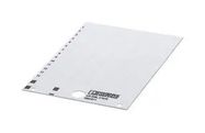 LABEL, POLYESTER, WHITE, 9MM X 15MM