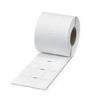 LABEL, PVC, WHITE, 13MM X 25MM