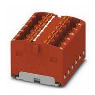 TB, DISTRIBUTION BLOCK, 12P, 14AWG, RED