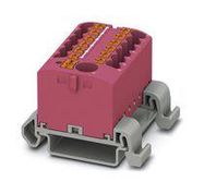 TB, POWER DISTRIBUTION, 13P, 12AWG, PINK